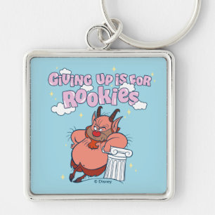 Phil - Giving Up is for Rookies Keychain