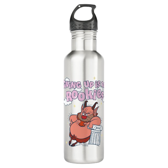 Phil - Giving Up is for Rookies Stainless Steel Wa 710 Ml Water Bottle (Front)