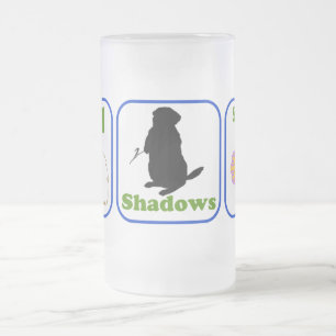 Phil, Shadows, Spring Frosted Glass Beer Mug