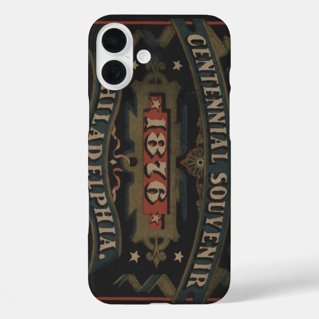 Philadelphia 1876 pennsylvania Case-Mate iPhone case (Back)
