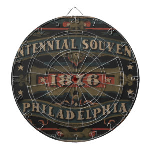 Philadelphia 1876 pennsylvania dartboard