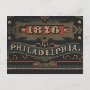 Philadelphia 1876 pennsylvania postcard