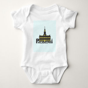 Philadelphia 1 baby bodysuit