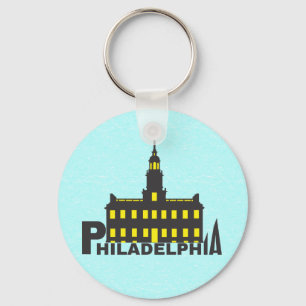 Philadelphia 1 key ring