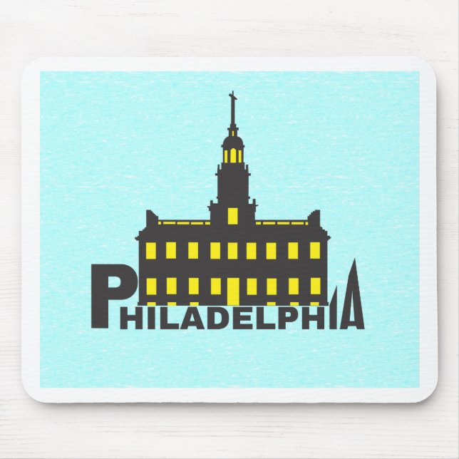 Philadelphia 1 mouse mat (Front)