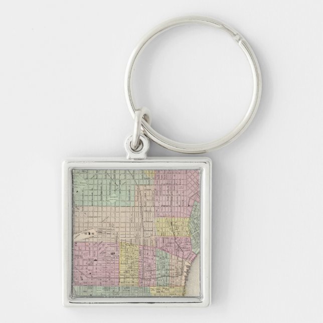 Philadelphia 2 key ring (Front)