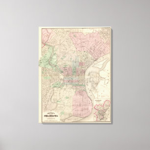Philadelphia 3 canvas print