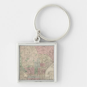 Philadelphia 3 key ring