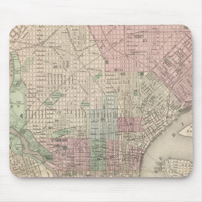Philadelphia 3 mouse mat (Front)
