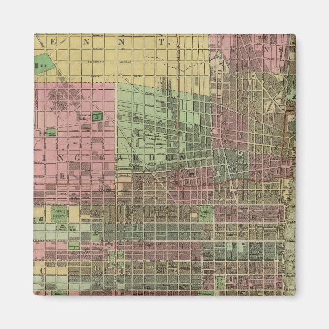 Philadelphia 4 magnet (Front)