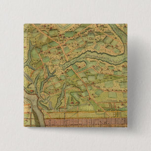 Philadelphia 5 15 cm square badge