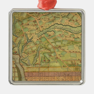Philadelphia 5 metal tree decoration
