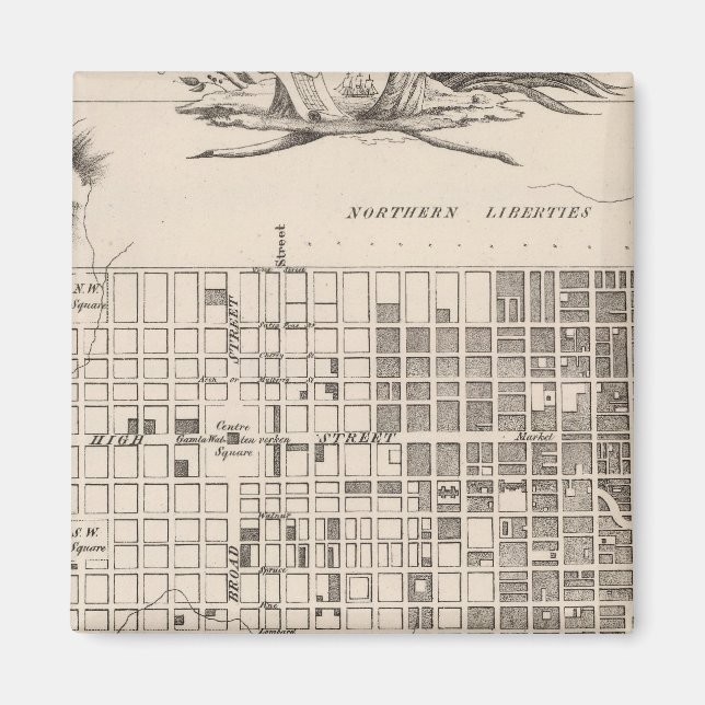 Philadelphia 6 magnet (Front)