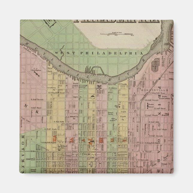 Philadelphia 6 magnet (Front)