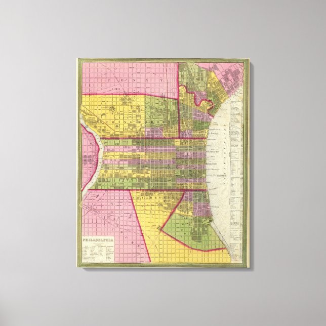 Philadelphia 7 canvas print (Front)