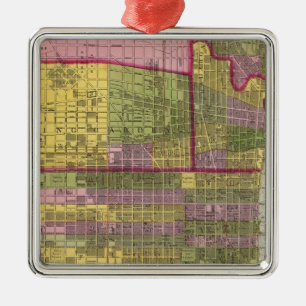 Philadelphia 7 metal tree decoration