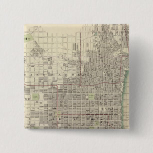 Philadelphia 8 15 cm square badge