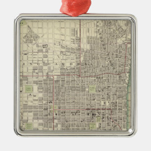 Philadelphia 8 metal tree decoration