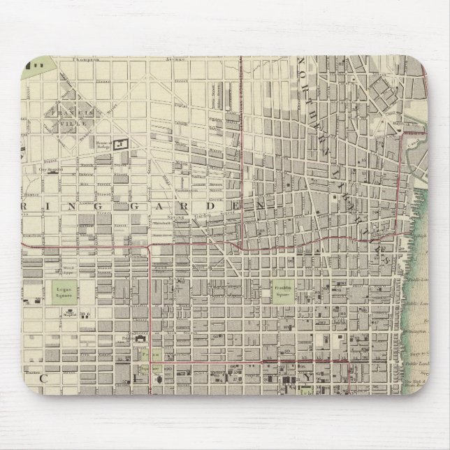 Philadelphia 8 mouse mat (Front)