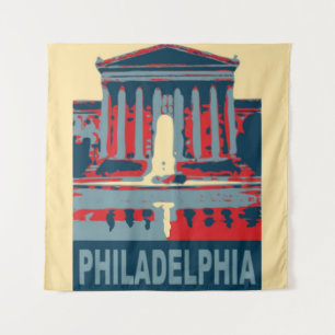 Philadelphia, add text, Tapestry