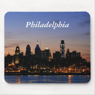 Philadelphia at Twilight Mousepad