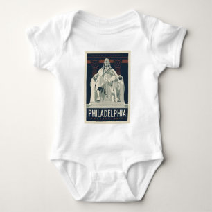 Philadelphia   Benjamin Franklin Institute Baby Bodysuit