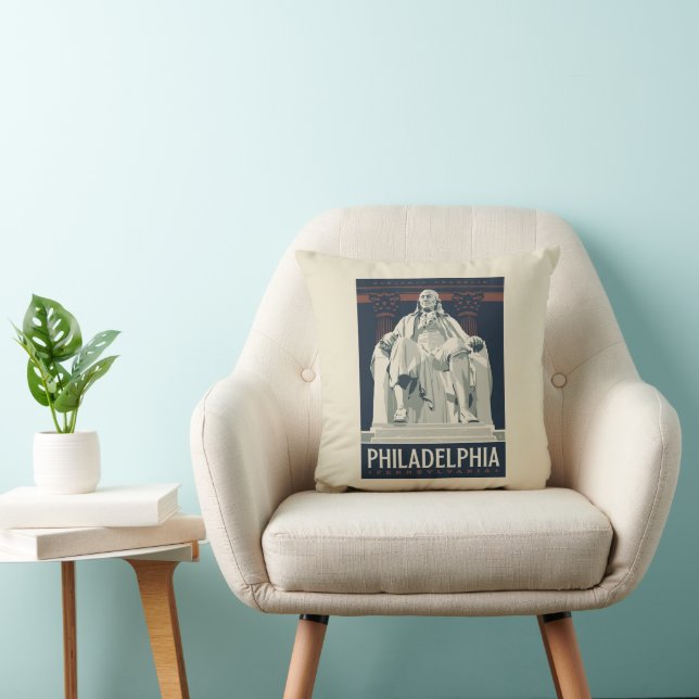 Philadelphia | Benjamin Franklin Institute Cushion (Chair)