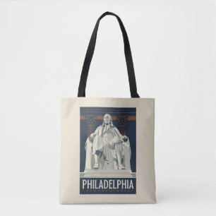 Philadelphia Benjamin Franklin Institute Tote Bag