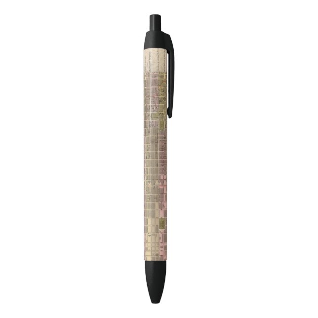 Philadelphia Black Ink Pen (Bottom (Vertical))