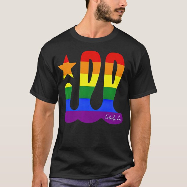 Philadelphia Brotherly Love ILL LGBT Gay Philly -s T-Shirt (Front)