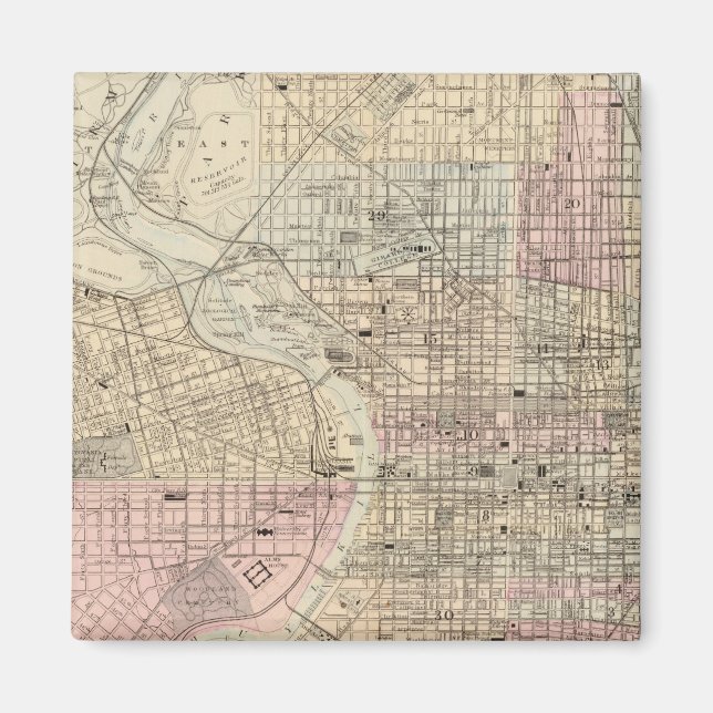 Philadelphia, Camden 2 Magnet (Front)