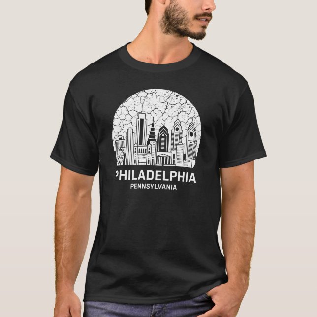 Philadelphia City Pennsylvania T-Shirt (Front)