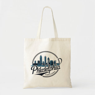 Philadelphia City Pennsylvania USA skyline Tote Bag