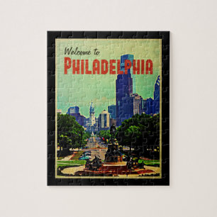 Philadelphia Cityscape Jigsaw Puzzle