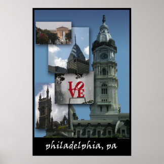 Philadelphia - Cityscape Poster