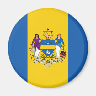 Philadelphia Flag Magnet