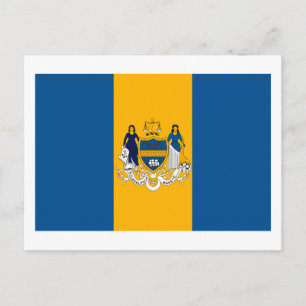 Philadelphia Flag Postcard