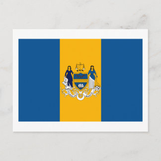 Philadelphia Flag Postcard