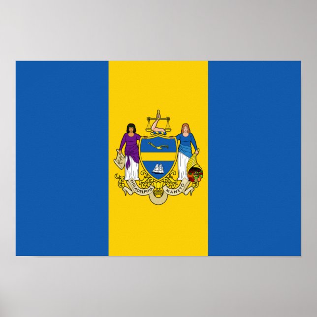Philadelphia Flag Poster (Front)