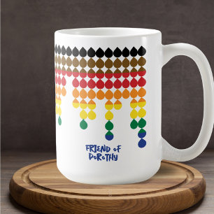 Philadelphia Gay Pride Flag Name Phrase Mug