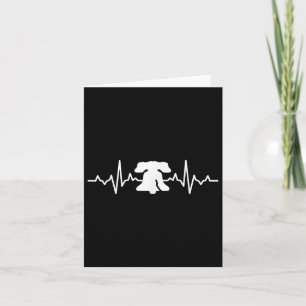 Philadelphia Heart Beat Love Philly Card