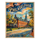 Philadelphia Independence Hall Van Gogh Painting