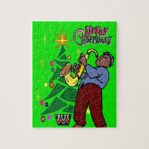 Philadelphia Jazz Christmas style Jigsaw Puzzle