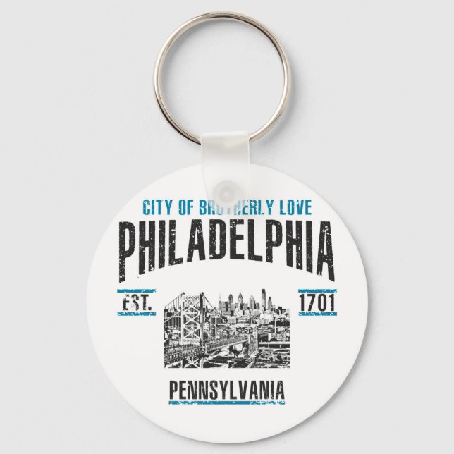 Philadelphia Key Ring (Front)