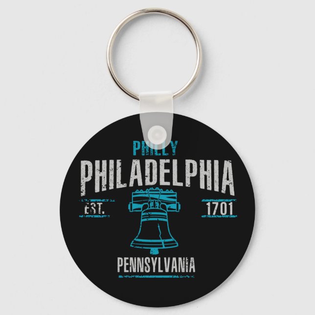 Philadelphia Key Ring (Front)