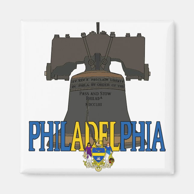Philadelphia Liberty Bell Magnet (Front)