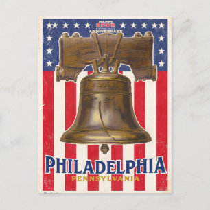 Philadelphia Liberty Bell Vintage Postcard