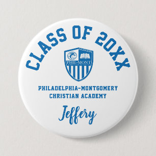 Philadelphia-Montgomery Christian Academy Button