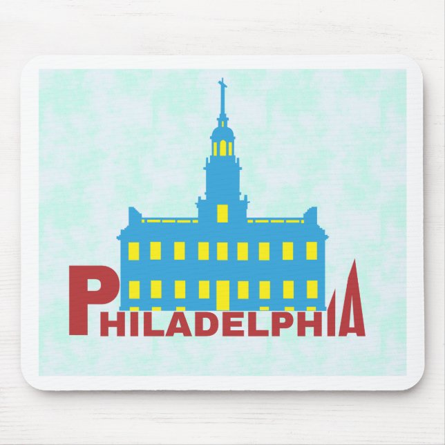 Philadelphia Mouse Mat (Front)