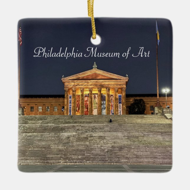 Philadelphia Museum of Art Ornament (Front)